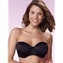 La Senza Multiway Strapless Full Support Black D+ Strapless Bra