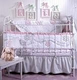 Little Girls 4pc Crib Set Pink