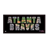 MLB Atlanta Braves Artissimo Team Pride 36x12 Canvas Art