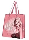 Vandor 70786 Marilyn Monroe Large Recycled Shopper Tote, Pink/Black