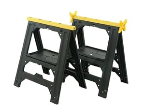 Stanley 192855 Standard Saw Horse Twin Pack: Amazon.co.uk: DIY & Tools