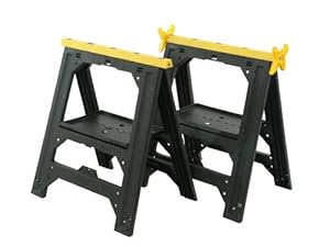 Stanley 192855 Standard Saw Horse Twin Pack: Amazon.co.uk: DIY &amp; Tools