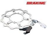 2002-2003 Honda Crf450r: Braking Oversize Front Rotor 260Mm
