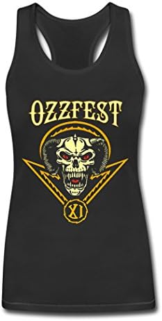 2016 Ozzfest shirt tank top T shirts for women Black XXL