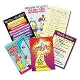 Trend TA6684 Argus large 13-3/8 x 9 poster combo pack, classroom basics, 6/pack