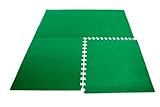 Artificial grass Astro Tile Turf x 4 Mats Interlocking by Easimat 386