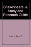 Shakespeare, a study and research guide