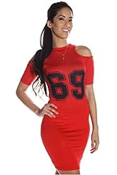 Rayon/Spandex Short Sleeves Club Dress/Mini Dress 