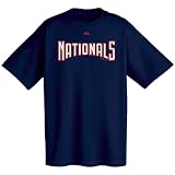 Washington Nationals Navy Wordmark T-Shirt
