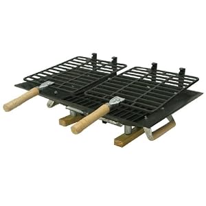 Cast Iron Hibachi Charcoal Grill