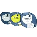 Dymo Letratag Starter Kit x3 Tapes
