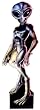 Roswell Alien Male Life-Size Standup Poster
