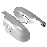 2 Pcs Automotive Chrome Mirror Bottom Cover Trim Kit without LED Turn Signals Light... by Astra Security