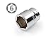 TEKTON 1/2 Inch Drive x 1-1/8 Inch 6-Point Socket 14285