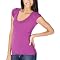 Juniors' Mossimo Supply Co. V-Neck Tee - Italian Aster