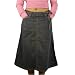Womens J. Crew long denim skirt. 100% authentic product featuring a 2 pockets design, regular fit and string tighten front. Very high quality plain casual designer skirt to go with various styles.