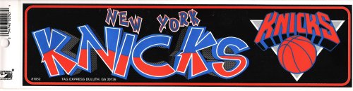 NEW YORK KNICKS NBA (TYPE 3) decal bumper sticker