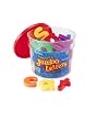 LEARNING RESOURCES LER0451 JUMBO MAGNETIC LETTERS LOWERCASE-40/PK 2-1/2 BUCKET
