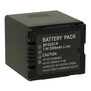 Digital Concepts BP-DU21 Battery for Panasonic CGA-DU21 Hitachi DZBP-14WS by Sakar