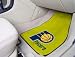 FanMats Officially Licensed Carpeted Front Floor Mats - NBAIndiana Pacers (1 Pair - Front Floor Mats)