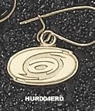 Carolina Hurricanes 14K Gold Dangle Earrings