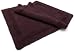 Pinzon Luxury Reversible 30-inch by 50-inch Bath Rug, Aubergine