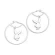 Bunny Hoop Earrings