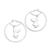 Bunny Hoop Earrings