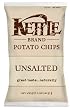 Kettle Chips, Unsalted, 5-Ounce Bags (Pack of 15)