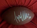 New England Patriots Logan Mankins Autographed NFL Wilson Composite Football, Proof Photo of Logan Signing for Us.