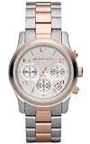 Michael Kors - Ladies Silvertone and Rose Goldtone Stainless Steel Bracelet MK5315
