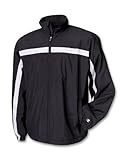Champion Team Sport Men's Travel Jacket, 3XL-Black/White