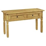 Corona Two Drawer Console Table