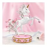 A Heart Full Of Hope Breast Cancer Charity Collectible Unicorn Figurine by The Hamilton Collection