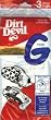 Dirt Devil Replacement Type G Paper Bags for Hand Vac Models, Package of 3