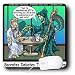 Londons Times Religion Heaven Hell Cartoons - Socrates Debates Grim Reaper On Unexami...