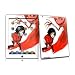 Red Shadow Design Protective Decal Skin Sticker for Apple iPad 2nd Gen Tablet E-Reader