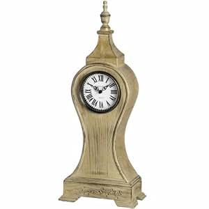 Large Traditional Limed Oak Tall Mantel Clock: Amazon.co.uk: Kitchen & Home