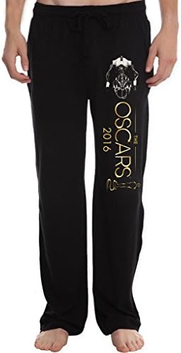 LINBIN Men's Ex Machina Teaser 88th Academy Award Best visual effects Lounge Pajama Pants L Black