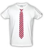 Tie-Shirt Boss (Men) - Cooles T-Shirt mit Krawatte in zweifarbigem Druck
