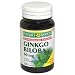 Nature's Bounty Ginkgo Biloba, 60 mg, Standardized Extract, 120 Tablets (Pack of 2)