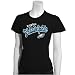 Search : Philadelphia Eagles Ladies Black Distressed Script T-shirt