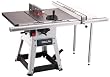 DELTA 36-982 10-Inch Left Tilt 1-1/2-Horsepower Contractor Saw with 30-Inch Biesemeyer Fence, Table Board, and Legs, 115/230-Volt 1-Phase