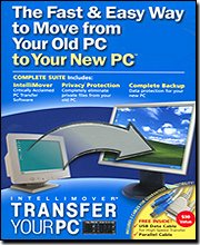 Intellimover Transfer Your PC Deluxe - Cables Included (USB & Parallel)