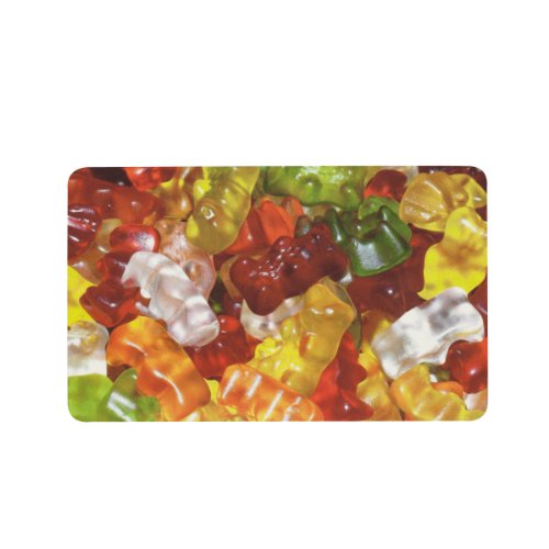 Zeller 26126 Fr&uuml;hst&uuml;cksbrettchen "Gummib&auml;ren", Resopal 23.5 x 14.5 cm