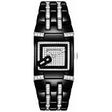 TechnoMarine Womens BlackSnow Mini Diamond Watch #308002