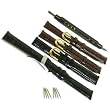 4 Leather Watch Band & Deployment Buckle 18mm