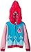 Trolls Girls' Movie Poppy Costume Zip Hoodie with Faux Fur On Hood