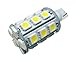 GRV T10 921 194 24-5050 SMD LED Bulb lamp Super Bright Warm White DC 12V Pack of 2