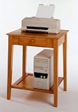 Winsome 99323 Honey Beechwood PRINTER STAND